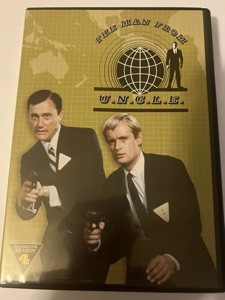 THE MAN FROM UNCLE THE COMPLETE SEASON 4 DVD 1967 LEO CARROLL DARREN MCGAVIN - Image 2 of 4