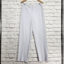 ST. JOHN Light Grey Gray Dress Pants Size 8 Business