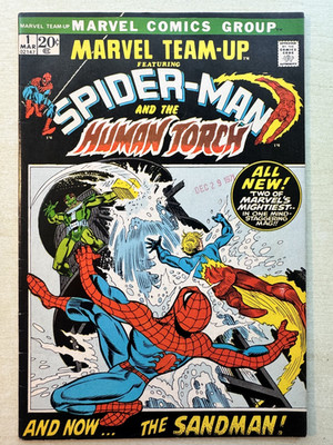 Marvel Team-Up #1  FN+ (6.5) Marvel Comics 1972 Bronze Age Comics