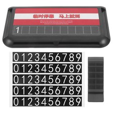 Car Visor Storage Organizer Temporary Parking Document