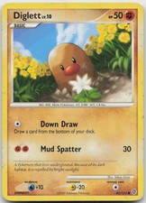 Diglett 85/132 Common Secret Wonders Pokemon LP