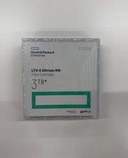 Sealed HP C7975A LTO-5 Ultrium RW 3TB Data Cartridge - Open Box, 5 pack