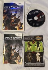 G.I. Joe The Rise of Cobra Nintendo Wii Complete CIB Tested & Working