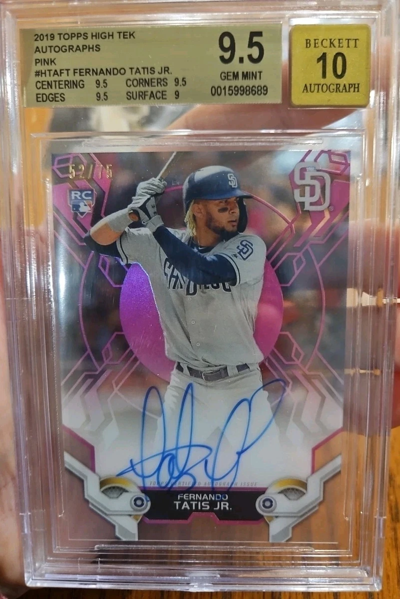 Topps Fernando Tatis Jr. Baseball 2019 Season Sports Trading Cards