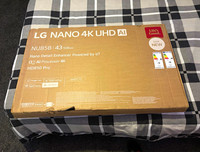 LG NANO NU85B 43in LED 4K UHD Smart TV webOS AirPlay Cast HDR10 Pro