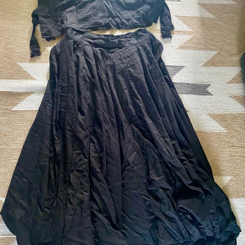 Free People XS Set Sundown Nero Nuovo! Gonna e top bohemien - Foto 10 di 12