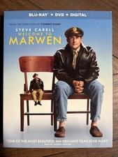 Welcome to Marwen [Blu-ray + Digital Copy + DVD] by Robert Zemeckis NEW SEALED