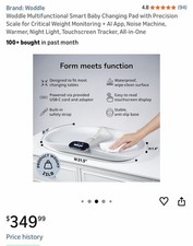 Silicone Woddle Multifunctional Smart Baby Changing Pad- All In One