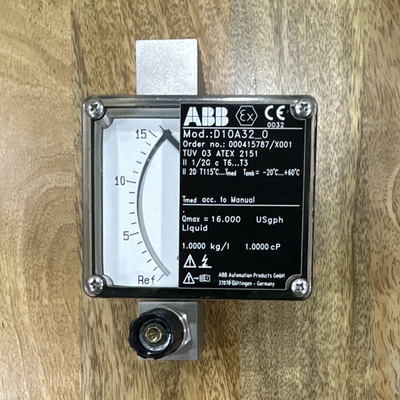 #ad #ad ABB D10A32 0 Differential Pressure Flow Meter 1 4 in NPT Max 16000 USgph $180.00