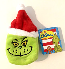 Aurora Dr. Seuss How the Grinch Stole Christmas 4" Mini Beanbag Plush 2024 NWT