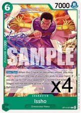4X One Piece Card Game Issho OP14-021 Common NM Presale