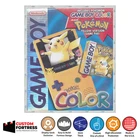 Custom Acrylic Hard Case for GAME BOY COLOR POKEMON YELLOW Video Game Box