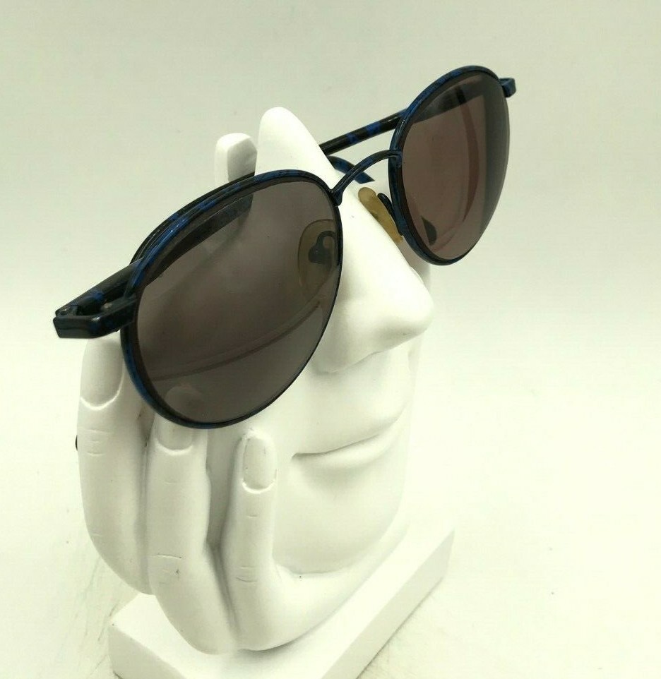 Vintage Beverly Johnson BE-2 Marble Metal Oval Su… - image 2