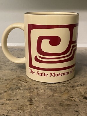 The Smite Museum Of Art University Of Notre Dame Coffee Tea Gold Rim Mug  Cup