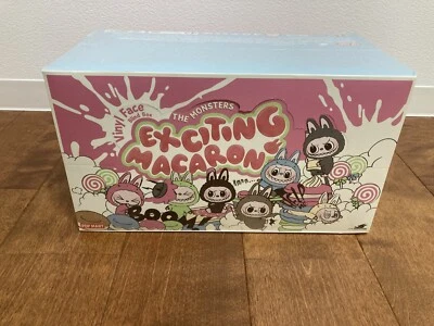 POPMART LABUBU THE MONSTERS Exciting MACARON 6 Types set Box