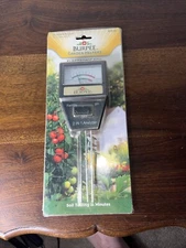 Burpee Automatic Soil PH & Fertility Tester - No Batteries Required