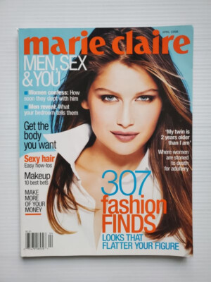 1998 Marie Claire magazine LAETITIA CASTA Eva Herzigova ELSA BENITEZ Alek Wek