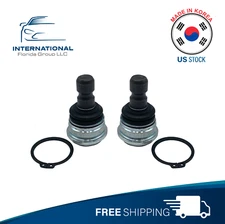⭐KOREA⭐2 Pcs Front Lower Ball Joints Pair LH RH for 10-13 KIA SOUL & 12-17 RIO