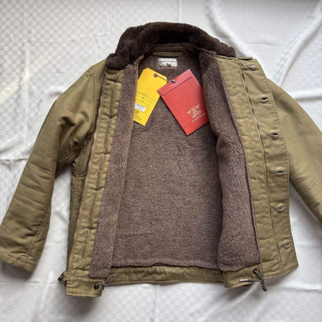 The REAL McCOY'S N-1 Deck Jacket 36 Good Used Men's #EA AIA