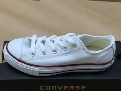 Converse YTH C/T All Star Ox Chucks weiß Schuhe Sneaker G 31,5 Stoffschuhe 3J256