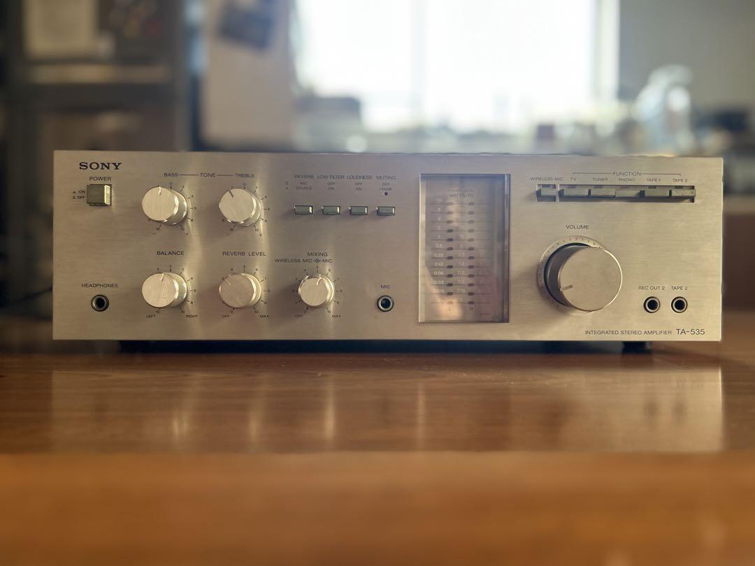 アンプ SONY.INTEGRATED.STEREO.ANpLIFIER.TA-535 Price reduced Integrated Amplifier SONY TA-535 | eBay