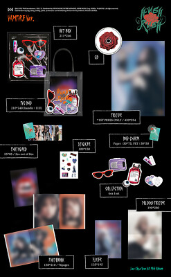 LEE CHAE YEON HUSH RUSH 1st Mini Album CD+POSTER+Bag+Charm+Photo