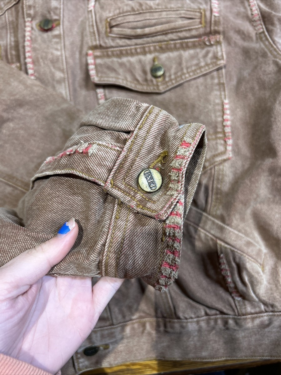 80's GET USED BY ELIE デニム ファイヤーマン ジャケット 80's GET USED BY ELIE デニム ファイヤーマン ジャケット