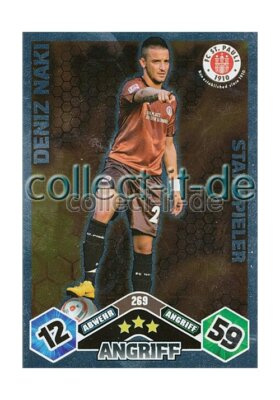 Match Attax 10/11 - 269 - DENIZ NAKI - Star-Spieler