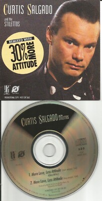 Roomful of Blues CURTIS SALGADO More Love REMIX PROMO DJ CD single Robert Cray