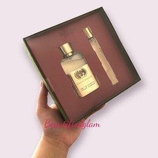 Gucci Guilty Pour Femme EDT 2 Piece Gift Set for Women, 1 oz & 0.33 oz NEW
