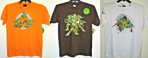 VINTAGE NEW TEENAGE MUTANT NINJA TURTLES YOUTH BOYS L LARGE T-SHIRT TMNT TEE LOT
