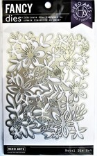 Flower Garden Fancy Thin Metal Die by Hero Arts DI596 NEW