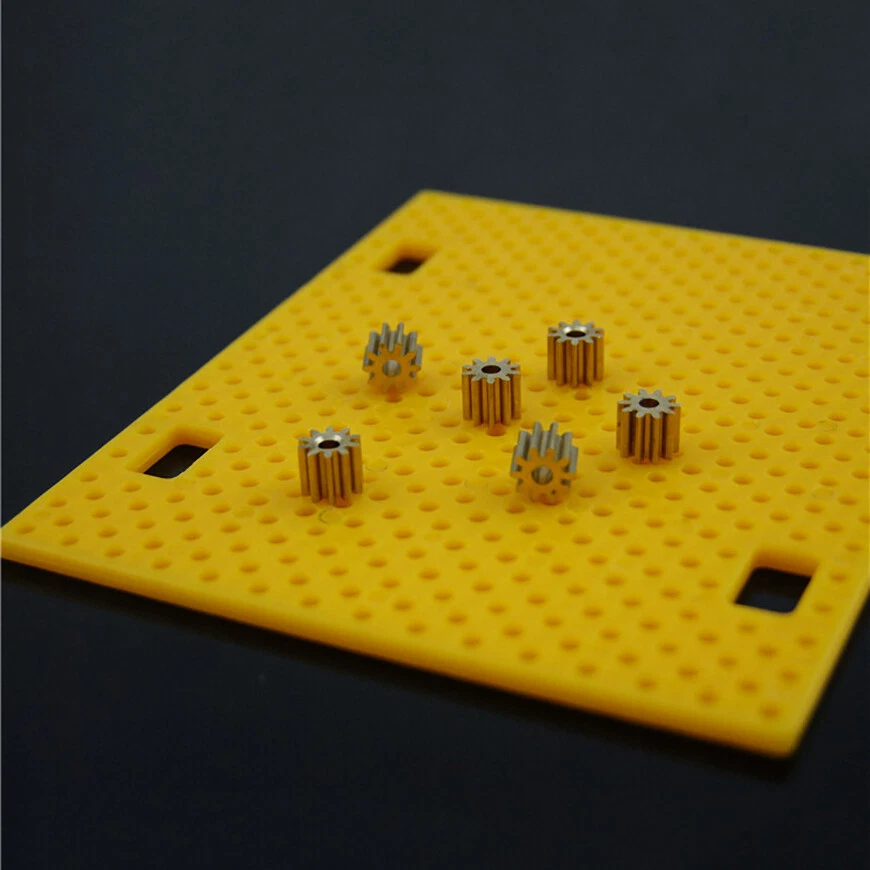 Ritzel Ersatz-Zahnrad Modul 0.5 aus Messing 8T Zähne 2.0mm Bohrung Zahnräder - Bild 4 von 4