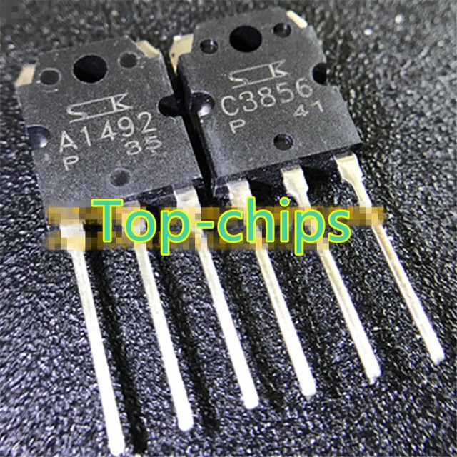 10pairs(20pcs) of 2SA1492 & 2SC3856 SANKEN Transistor A1492 & C3856 eBay
