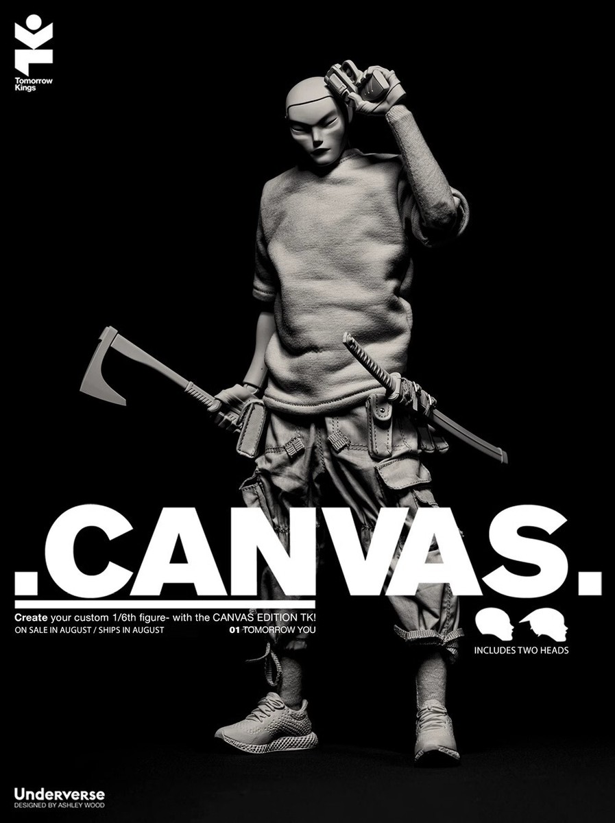 その他 UNDERVERSE 1/6 TOMORROW KINGS CANVAS TK Underverse 1/6 Scale CANVAS TK TOMORROW KINGS Action Figure