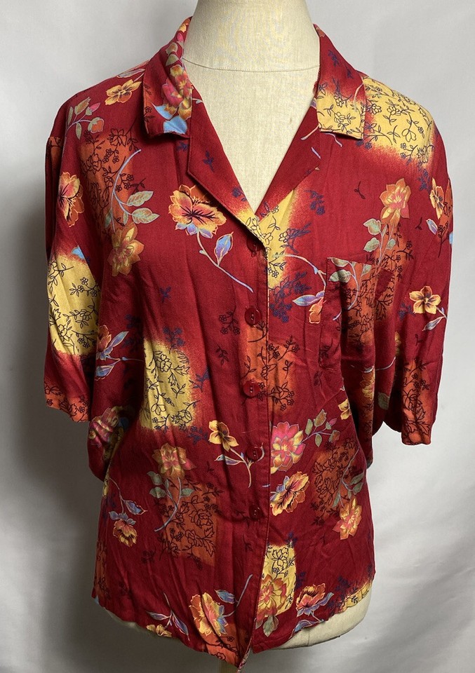 Sag Harbor 2 Piece Sleeveless Dress And Blouse Size XL eBay