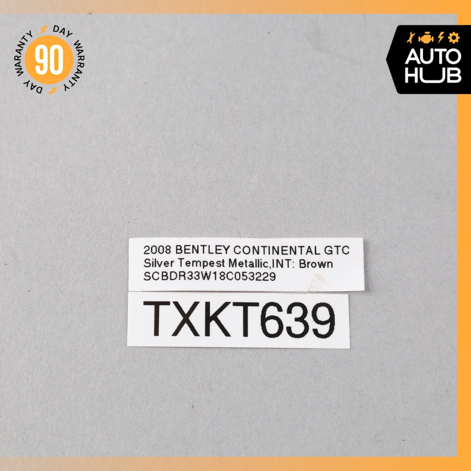 03-08 Bentley Continental GTC AC Air Conditioning Hose Pipe Line OEM 46k