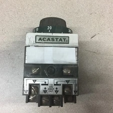 USED TYCO AGASTAT TIME RELAY 120 V 6-60 MIN 7022AI