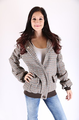 Object Winter Damen Jacke Field LA Jacket  moose  in der Größe XL  