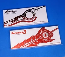 Xenoblade Chronicles 3 Metallic Museum Monado & Lucky Seven Keychain Figure Set