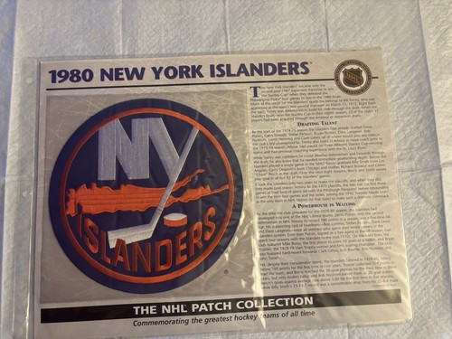1980 NEW YORK ISLANDERS OFFICIAL NHL HOCKEY THROWBACK TEAM PATCH WILLABEE WARD - Picture 2 of 7