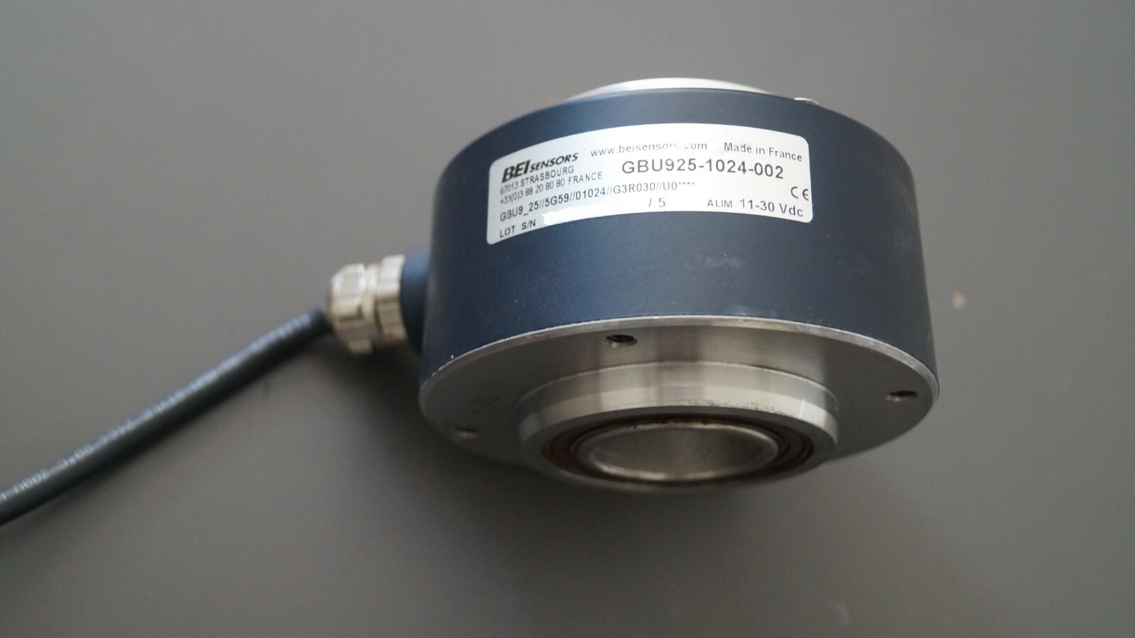 Codeur incrémental BEI GHU9 résout les pertes de signal des convoyeurs de charge