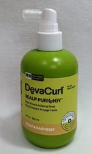 DEVACURL Scalp Puri(ph)y Easy-rinse Exfoliating Spray Vegan Curly Hair Care 8 oz