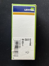 Leviton 5636-W 20 Amp 120 Volt Decora Single-Pole AC Combination Switch