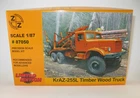 #87050 KrAZ-255L Timber Wood Truck Z&Z Exclusive Model Kit - 1:87 HO