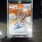 2025-26 Topps Chrome Sky-Write Victor Wembanyama Orange Refractor Auto /25