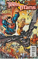 TEEN TITANS #50  MIKE McKONE 1 IN 10 VARIANT COVER  DC  2007  NICE!!!