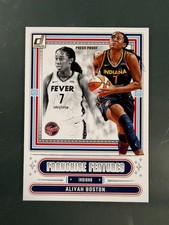 Aliyah Boston 2025 Panini Donruss WNBA #12 Card Franchise Press Proof