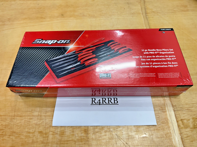 #ad Snap on Tools USA NEW RED 11pc Master Needle Nose Pliers Foam Set PLNN11000FR $949.95