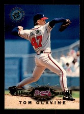 1995 Stadium Club #93 Tom Glavine Virtual Reality